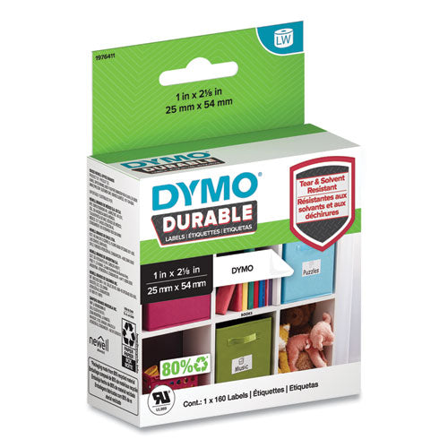 LW DURABLE MULTI-PURPOSE LABELS - 160/ROLL