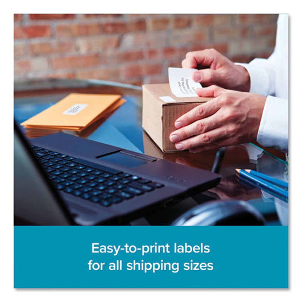 LW SHIPPING LABELS - 300/ROLL - 6 ROLLS/PACK