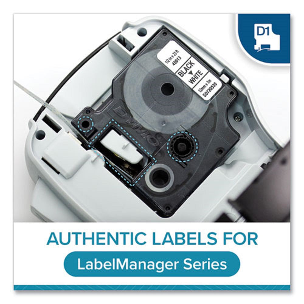 D1 DURABLE LABELS - BLACK ON WHITE