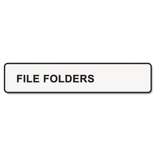 LABELWRITER 1-UP FILE FOLDER LABELS - LABELS/ROLL - WHITE