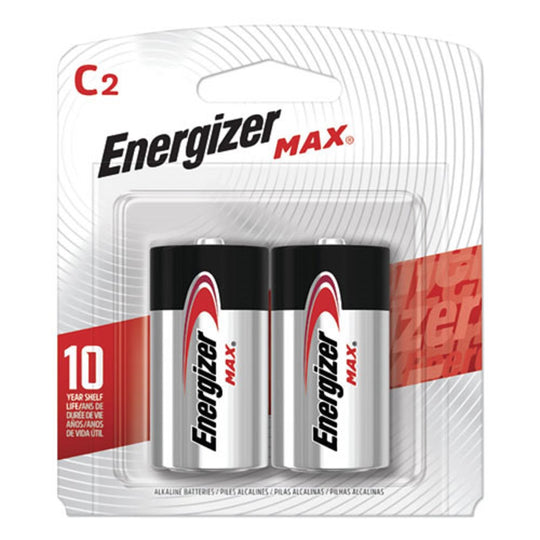 ENERGIZER® MAZ ALKALINE C BATTERY - 2/PACK