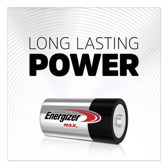 ENERGIZER® MAX ALKALINE C BATTERIES - 8/PACK