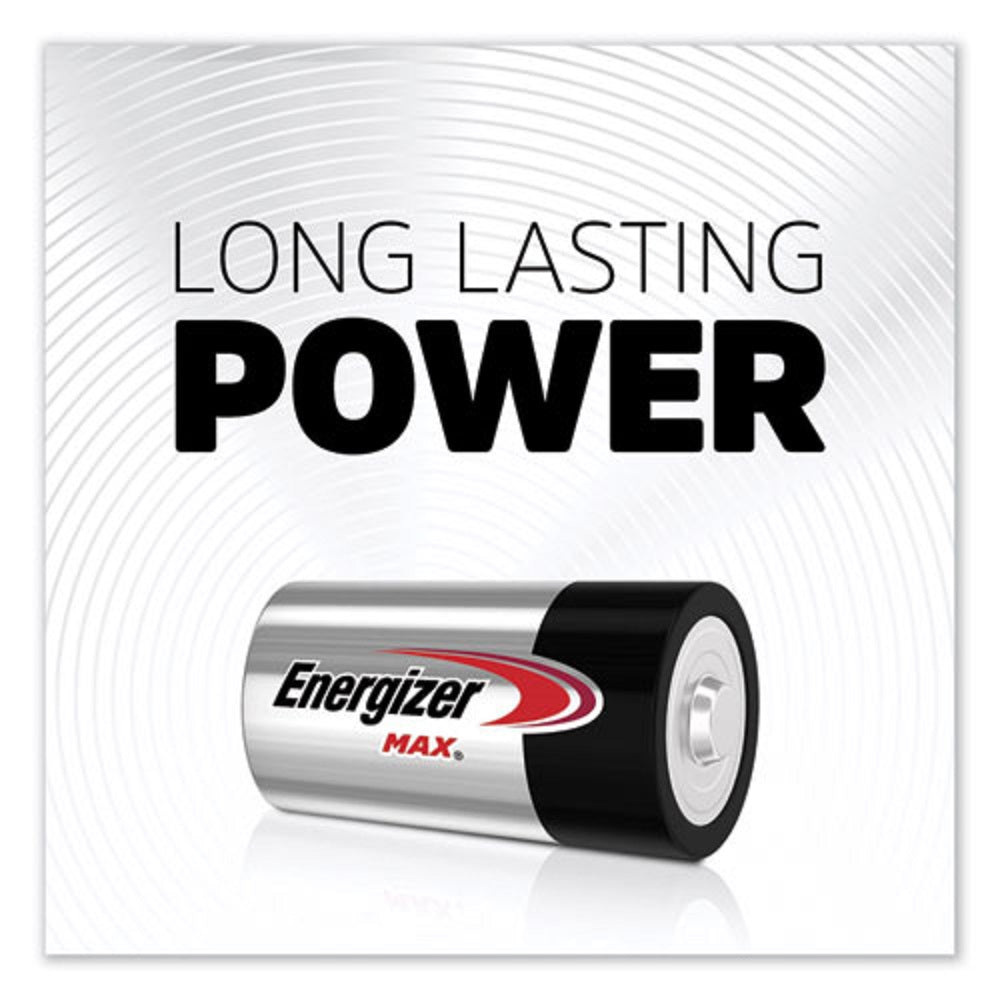 ENERGIZER® MAX ALKALINE D BATTERIES - 2/PACK