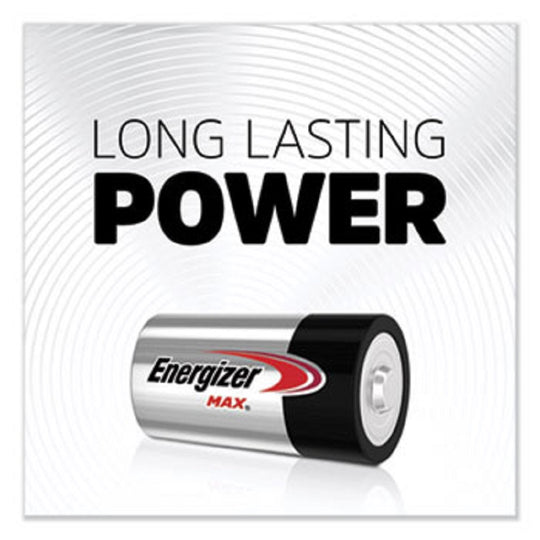 ENERGIZER®MAX ALKALINE D BATTERIES - 8/PACK