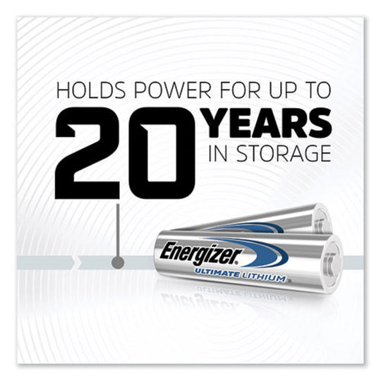 ENERGIZER® ULTIMATE LITHIUM AA BATTERIES - 8/PACK