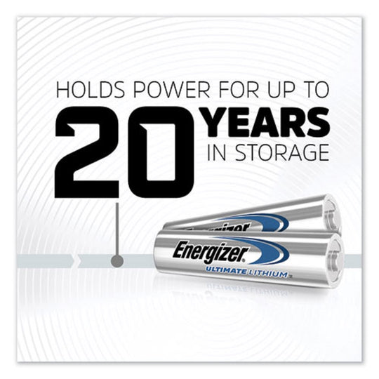 ENERGIZER® ULTIMATE LITHIUM AAA BATTERIES - 12/PACK