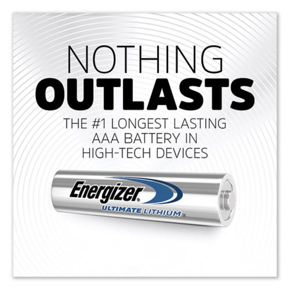 ENERGIZER® ULTIMATE LITHIUM AAA BATTERIES - 12/PACK