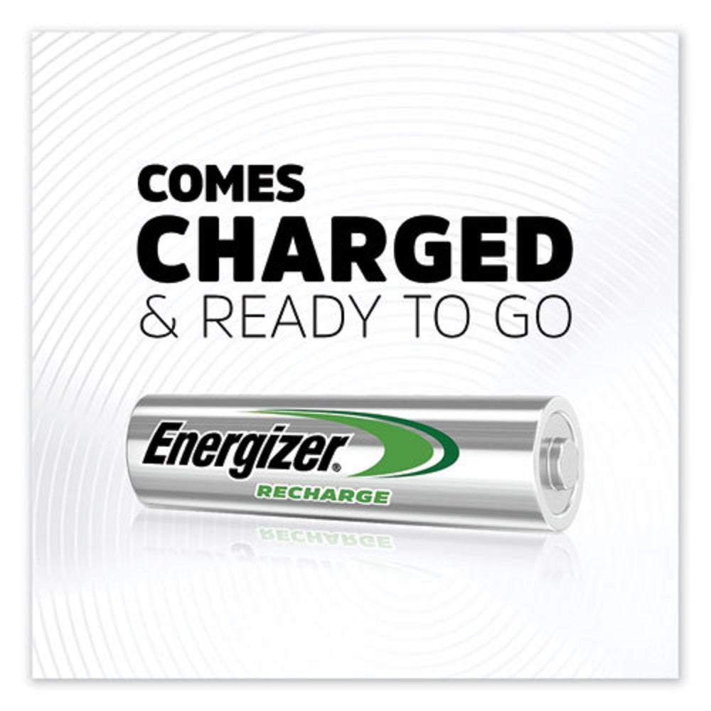 ENERGIZER® NiMH RECHARGEABLE AA BATTERIES - 8/PACK