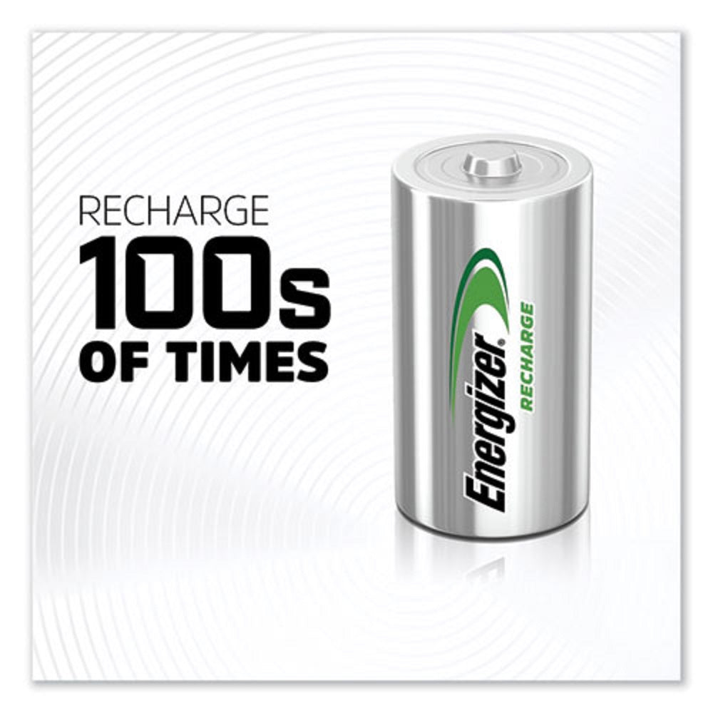 ENERGIZER® NiMH RECHARGEABLE C BATTERIES - 2/PACK