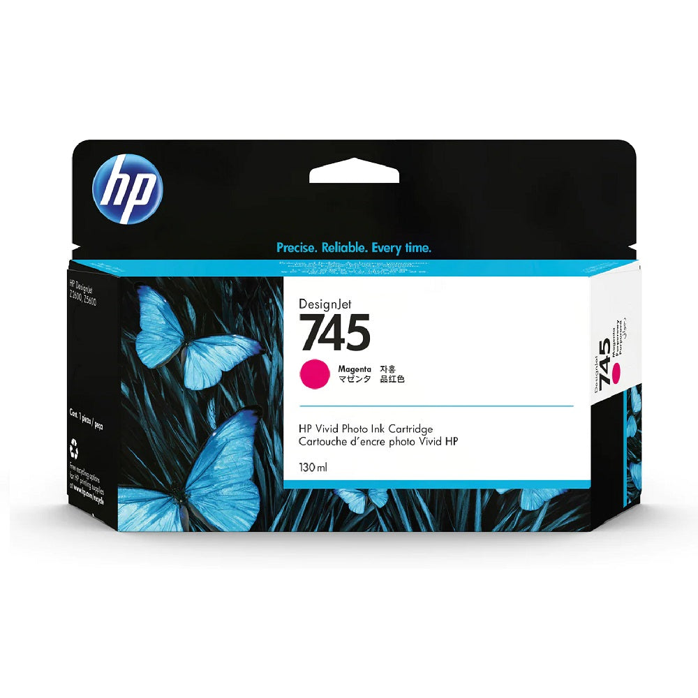 HP 745 MAGENTA ORIGINAL INK CARTRIDGE