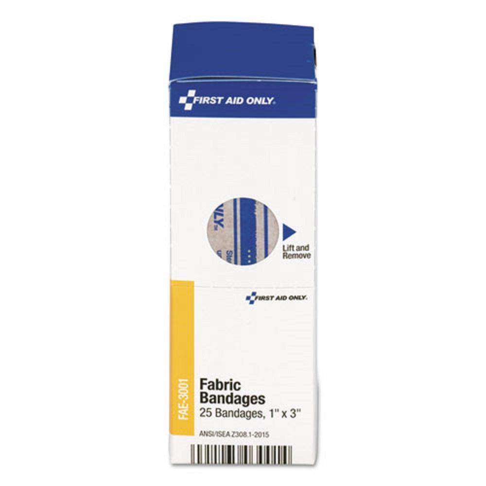 SMART COMPLIANCE FABRIC BANDAGES - 1 x 3 - 25/BOX