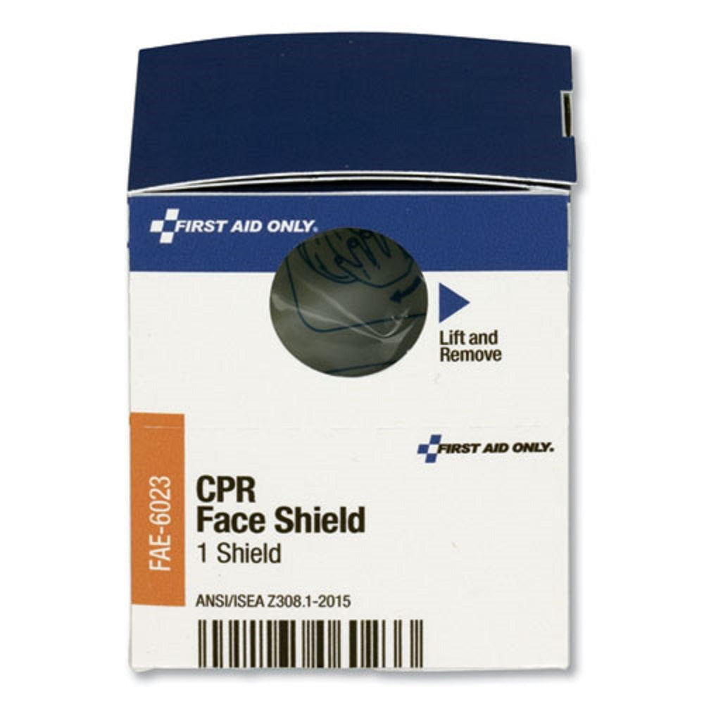 SMART COMPLIANCE CPR FACE SHIELD AND BREATHING BARRIER - PLASTIC - ONE SIZE FITS MOST