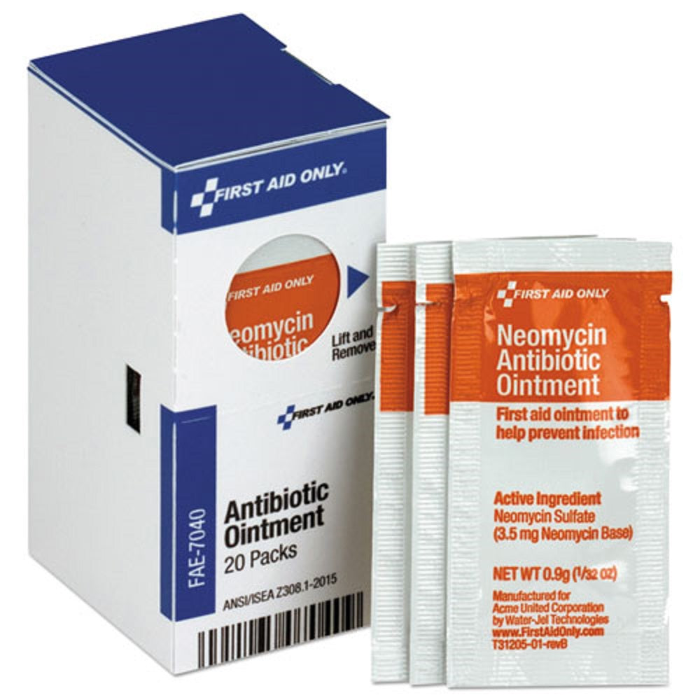 REFILL FOR SMART COMPLIANCE GENERAL CABINET - ANTIBIOTIC OINTMENT - 20/BOX