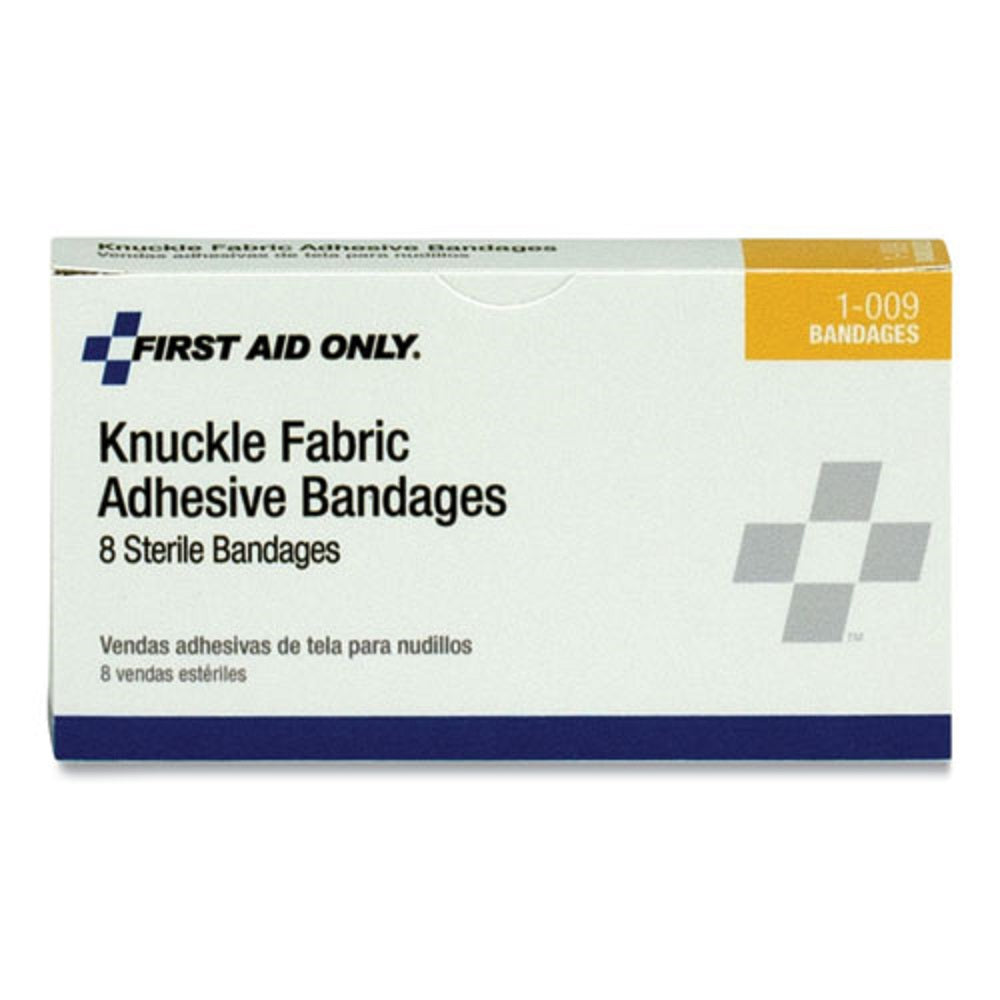 FIRST AID FABRIC KNUCKLE BANDAGES - 8/BOX