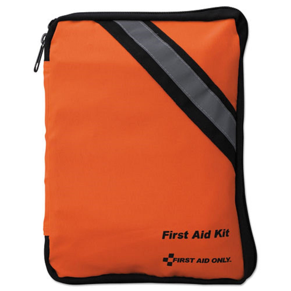 OUTDOOR SOFTSIDED FIRST AID KIT FOR - 10 PEOPLE - 205 PIECES - FABRIC CASE