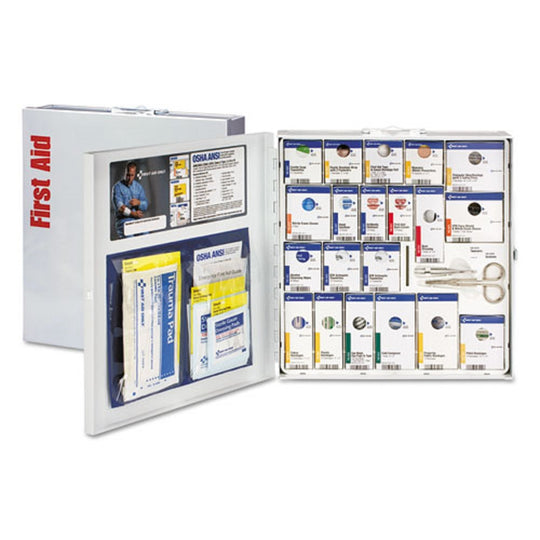 ANSI 2015 SMART COMPLIANCE GENERAL BUSINESS FIRST AID STATION FOR 50 PEOPLE