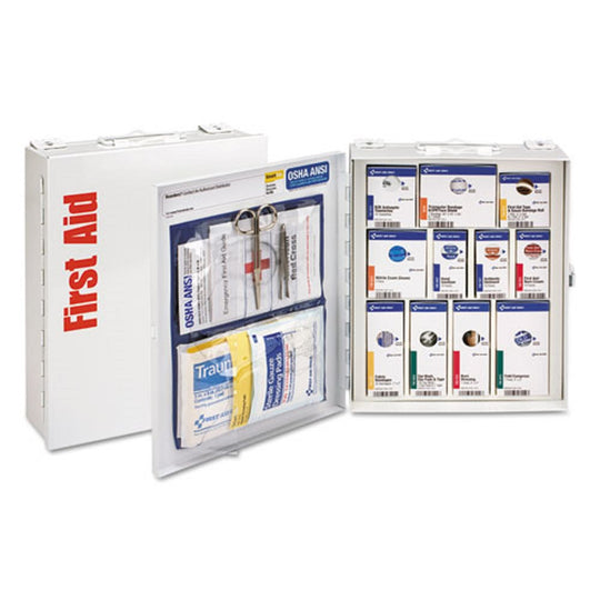 ANSI 2015 SMART COMPLIANCE GENERAL BUSINESS FIRST AID STATION CLASS A - METAL CASE