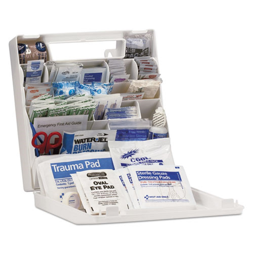 ANSI CLASS A+ FIRST AID KIT FOR 50 PEOPLE - 183 PIECES - PLASTIC CASE