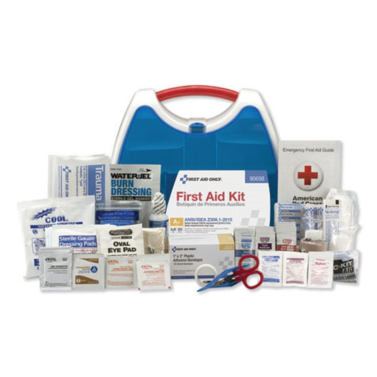 READYCARE FIRST AID KIT FOR 50 PEOPLE - 238 PIECES - PLASTIC CASE