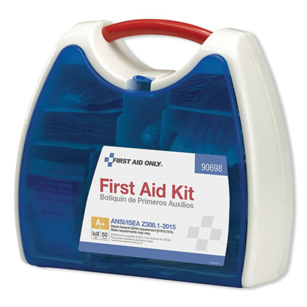 READYCARE FIRST AID KIT FOR 50 PEOPLE - 238 PIECES - PLASTIC CASE