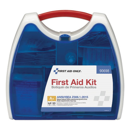 READYCARE FIRST AID KIT FOR 50 PEOPLE - 238 PIECES - PLASTIC CASE