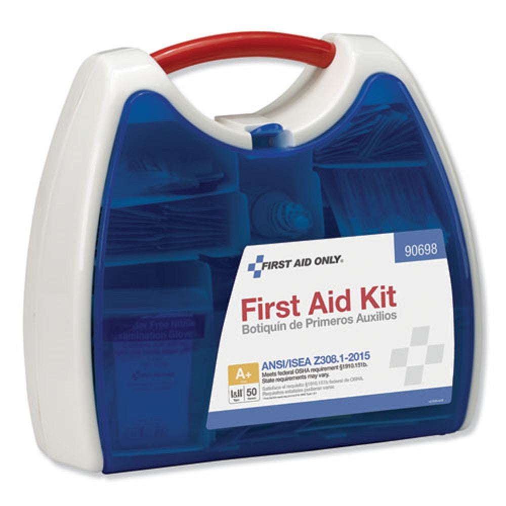 READYCARE FIRST AID KIT FOR 50 PEOPLE - 238 PIECES - PLASTIC CASE