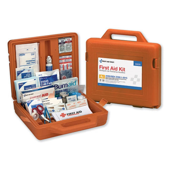 ANSI CLASS A+ FIRST AID KIT FOR 50 PEOPLE - 215 PIECESES