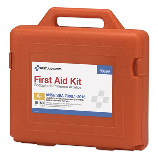 ANSI CLASS A+ FIRST AID KIT FOR 50 PEOPLE - 215 PIECESES