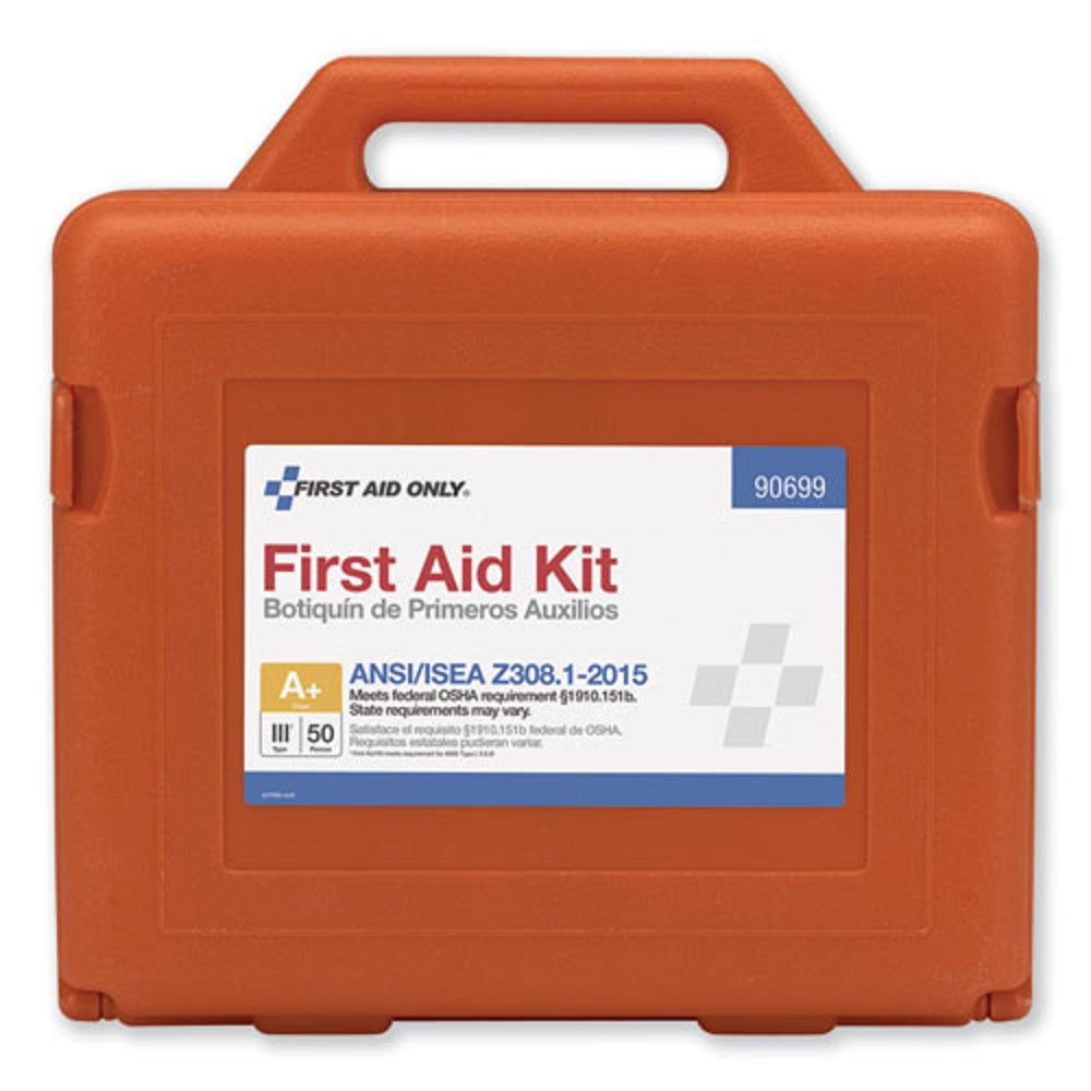 ANSI CLASS A+ FIRST AID KIT FOR 50 PEOPLE - 215 PIECESES