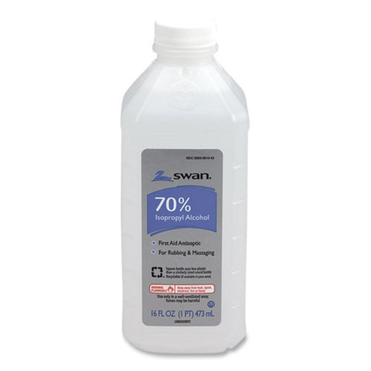 FIRST AID KIT RUBBING ALCOHOL - 16 oz BOTTLE