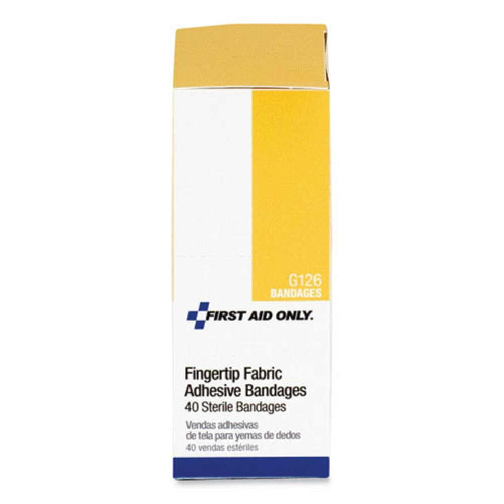 FIRST AID FINGERTIP BANDAGES - 1.75 x 3 - 40/BOX