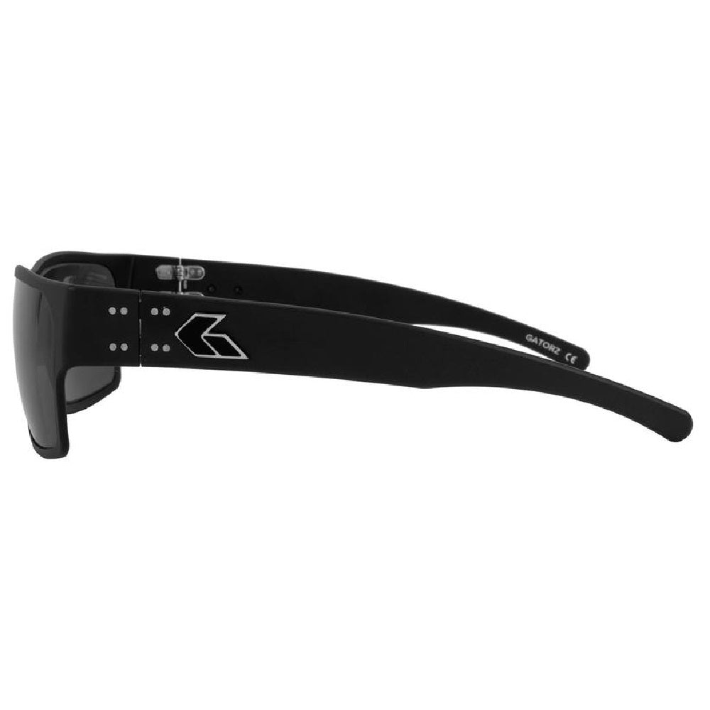 GATORZ DELTA POLARIZED - MATTE BLACK/SMOKED POLARIZED