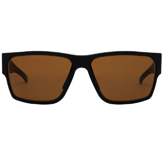 GATORZ DELTA MATTE BLACK - BROWN POLARIZED