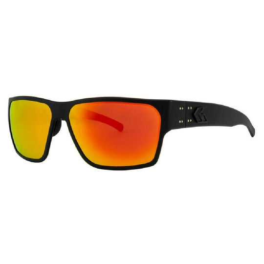 GATORZ DELTA MATTE BLACK - SUNBURST MIRROR POLARIZED