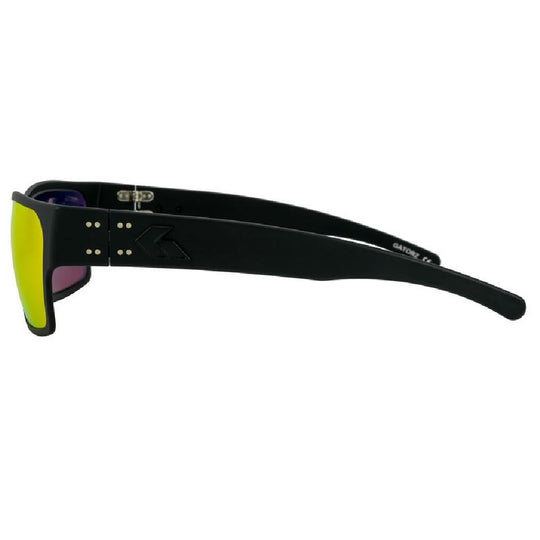 GATORZ DELTA MATTE BLACK - SUNBURST MIRROR POLARIZED