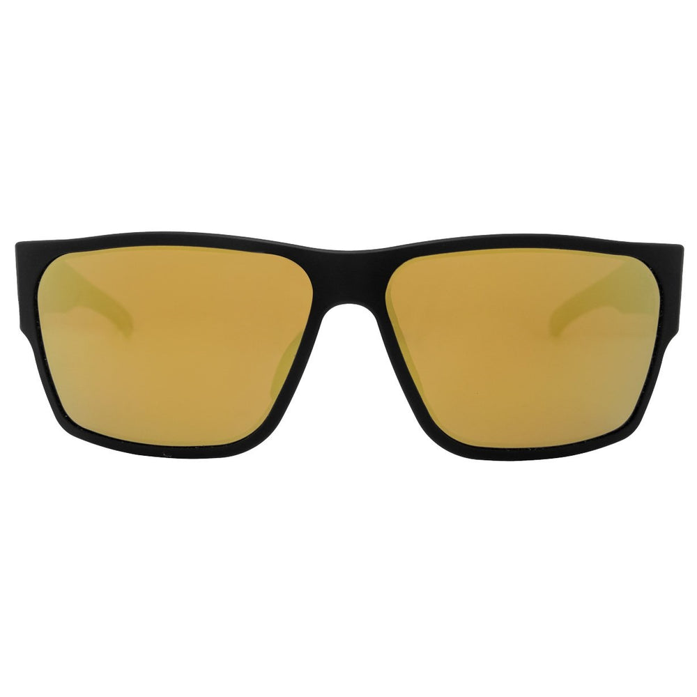 GATORZ DELTA MATTE BLACK - GOLD MIRROR POLARIZED