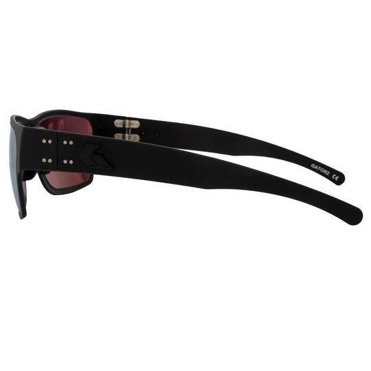 GATORZ DELTA MATTE BLACK - GOLD MIRROR POLARIZED