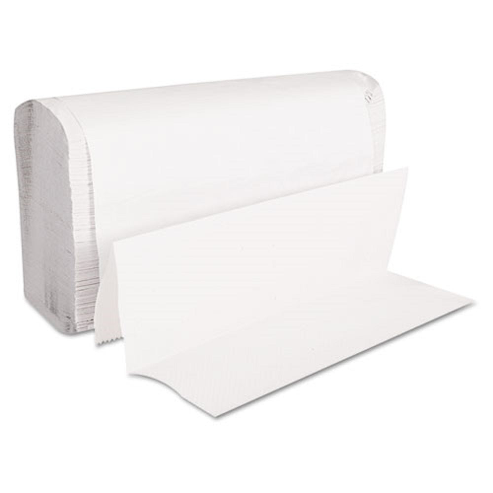 GEN FOLDED PAPER TOWELS, MULTIFOLD - WHITE - 250 TOWELS/PACK - 16 PACKS/CARTON