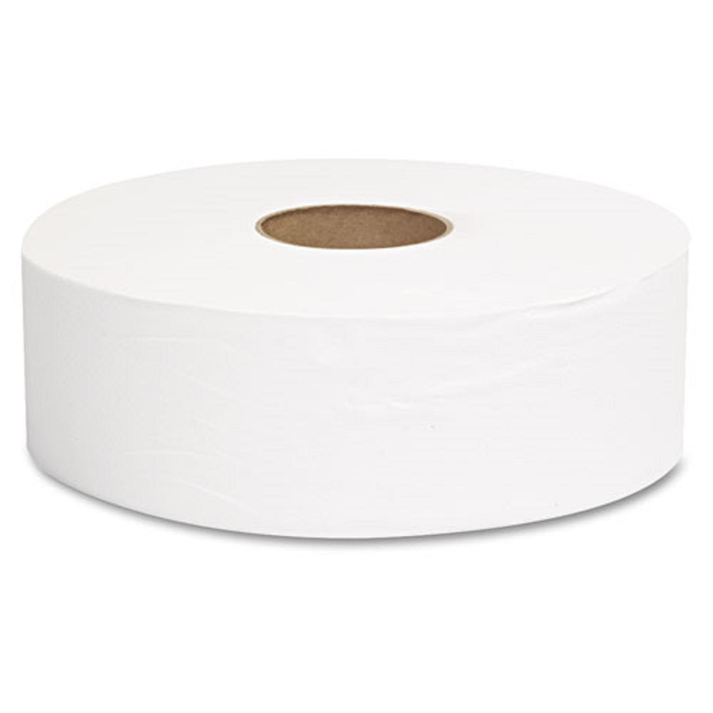 GEN JRT JUMBO BATH TISSUE, SEPTIC SAFE, 1-PLY - WHITE - 6 ROLLS/CARTON