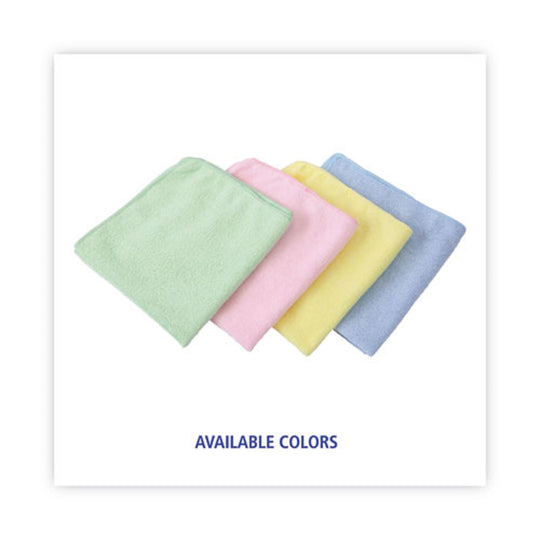 GEN MICROFIBER CLEANING CLOTHS - BLUE - 24 CLOTHS/PACK