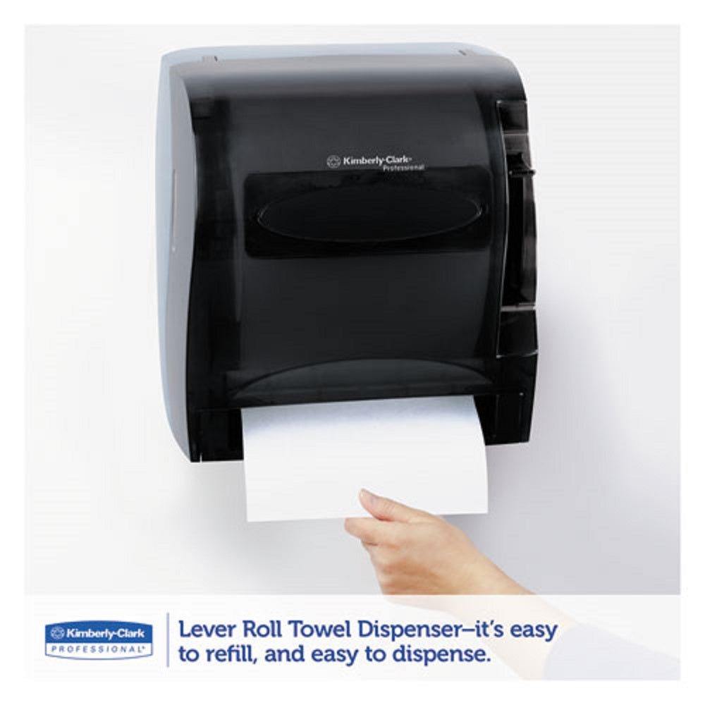 LEV-R-MATIC ROLL TOWEL DISPENSER - SMOKE