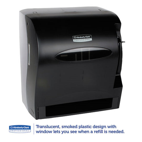 LEV-R-MATIC ROLL TOWEL DISPENSER - SMOKE