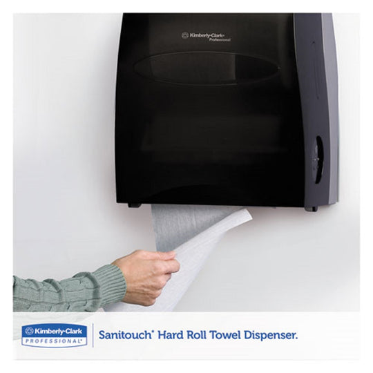 SANITOUCH HARD ROLL TOWEL DISPENSER - SMOKE