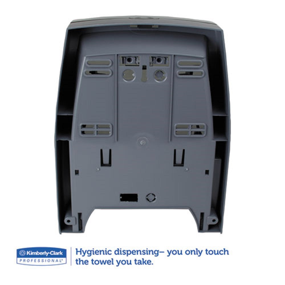 SANITOUCH HARD ROLL TOWEL DISPENSER - SMOKE