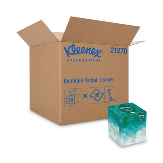 KLEENEX® BOUTIQUE WHITE FACIAL TISSUE FOR BUSINESS