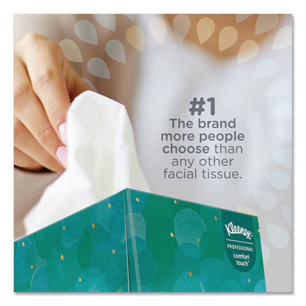 KLEENEX® BOUTIQUE WHITE FACIAL TISSUE FOR BUSINESS - 95 SHEETS/BOX - 36 BOXES/CARTON