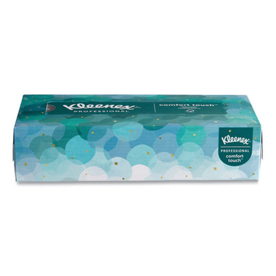 KLEENEX® WHITE FACIAL TISSUE FOR BUSINESS - WHITE - 100 SHEETS/BOX