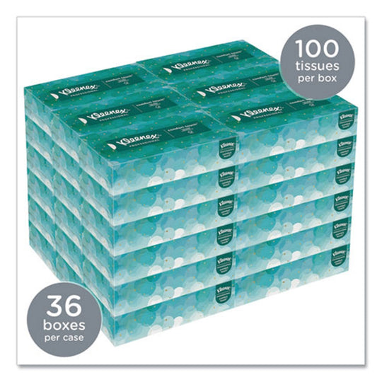 KLEENEX® WHITE FACIAL TISSUE FOR BUSINESS