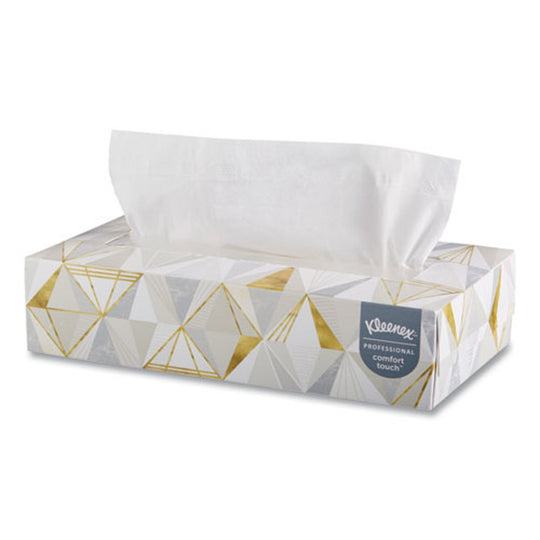 KLEENEX® WHITE FACIAL TISSUE - 2 PLY - WHITE - 125 SHEETS/BOX