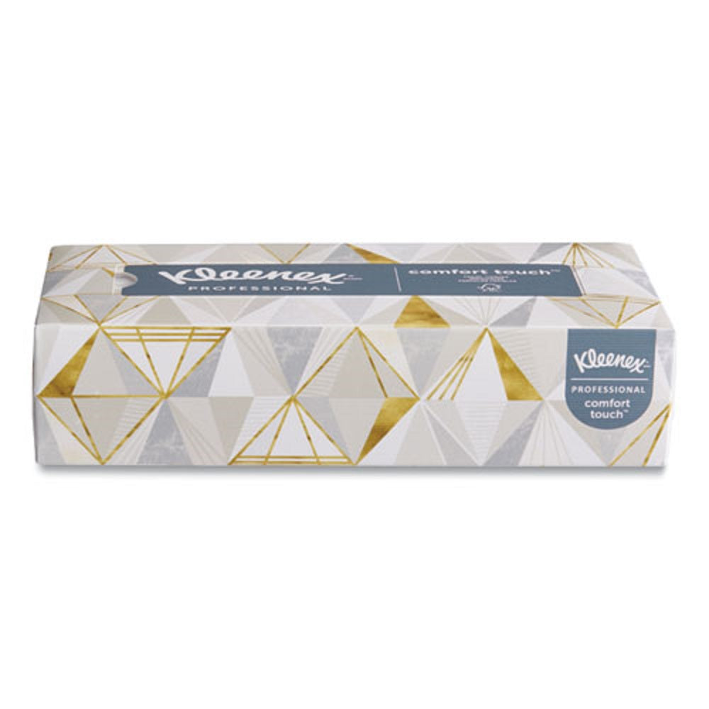 KLEENEX® WHITE FACIAL TISSUE - 2 PLY - WHITE - 125 SHEETS/BOX